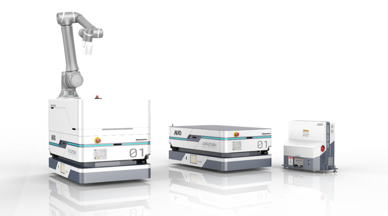 抖圈數位開發的自主式移動機器人（AMR250M），搭配全向輪並結合AI演算法、2D LiDAR、3D攝影機等技術，協助客戶實現產線全自動化