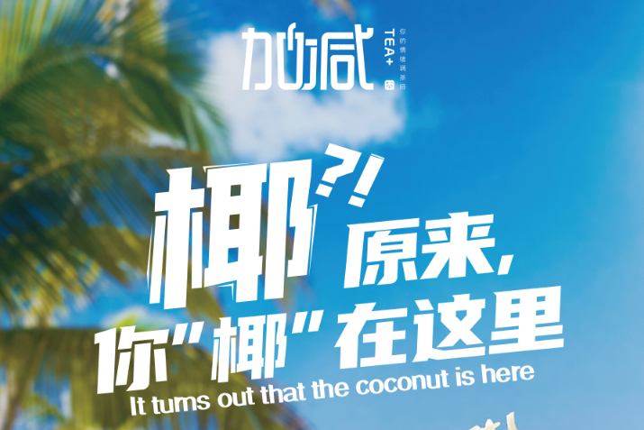 抖圈椰子系列新品火爆上市
